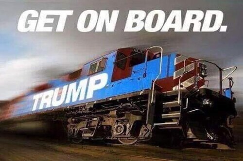 Pro Trump #FOLLOWTRAIN π§
#REQUIREMENTS πΈ
- MUST HAVE 1,000+ FOLLOWERS π’
- MUST PASS CHECKS TO VERIFY FAKES π
-WILL HAVE SOMEONE VERIFY YOUR STATUS π
- MUST FOLLOW EVERYBODY ON TRAIN π
- MUST REPOST/LIKE DAILY FOR EVERYONE ON TRAIN TO GET MORE FOLLOWERS TOO π€
- FOLLOW TRAIN CONDUCTOR @OHMichael π€‘
- FOLLOW STAFF @TCritter @OperationFollow π€‘
- REPLY VIA COMMENT WITH YOUR RESUME AS IN π
-FOLLOWERS COUNT π€
-FOLLOWING COUNT π
- FOLLOW EVERYONE WHO DOES THE SAME ON TRAIN π₯
- TRAIN WILL BEGIN DAILY BETWEEN THE HOURS OF π
- 7 AM - 10 PM CENTRAL π
- IT WILL BE RANDOM TIMES π²
- I DO HAVE A LIFE YES π΄
ONCE I GET ENOUGH PEOPLE ON THE TRAIN WE WILL START - GET READY πΊπΈ
CHUGA CHUGA CHOO-CHOO π
FOR THOSE ON OLD TRAIN RE-APPLY HERE!
ONLY APPLY ONCE PLZ