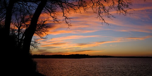 Tonight's Sunset in North Texas 😎🥓🥓🥓