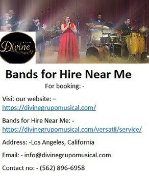 Professional Latin Bands for Hire Near Me at nominal price.
Divine Grupo Musical is one of the well-...