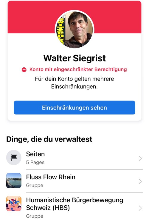 Natürlich könnte ich #Facebook einfach „löschen“. Trotz der leidigen #Zensur  bleibe ich aber noch d...