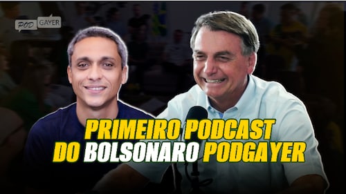 Finalmente - Bolsonaro participa de seu primeiro PODCAST - com Gustavo Gayer