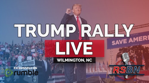 Friday, September 23, 2022: Join the RSBN broadcast team LIVE from Wilmington, NC for all day coverage of President Donald J. Trump's SAVE AMERICA rally. Starting at 12:00 PM ET.

Sponsored in part by the Birch Gold Group. Get your free Silver Trump coin with any purchase at https://www.birchgold.com/trump.

Also sponsored in part by My Patriot Supply, be prepared by going to https://prep2022.com/

Also sponsored in part by ESpire Books, get your FREE kids guide to Trump at https://thekidsguide.com/! Just pay shipping and handling.