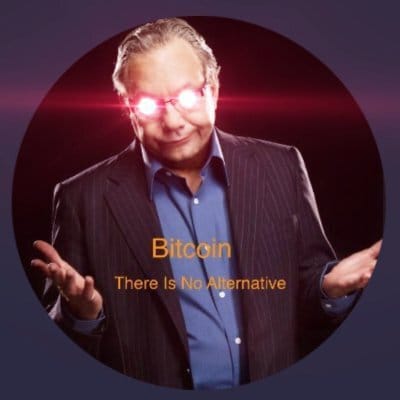 #Bitcoin - There Is No Alternative | "There are BTC megabulls...and then there's Bitcoin TINA ;)" Dan McArdle
Nothing I say or tweet is financial advice.