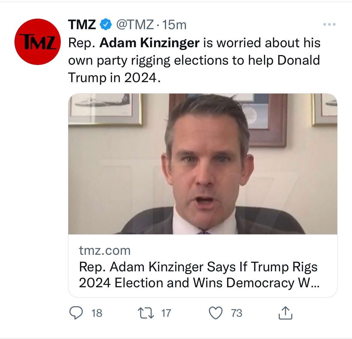 Adam, if the elections are secure, how can President Trump rig an election to help him? It’s the people who decide. That’s how the system works. Stop spreading disinformation.