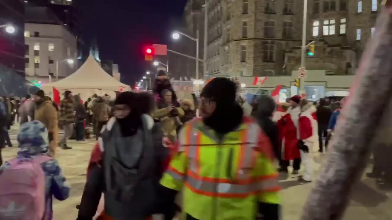 Stop the madness in Ottawa - these truckers are out of control with Minion Bounce Houses!