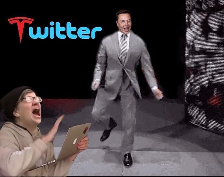 The Left today. 

#ElonMusk #Twitter 
