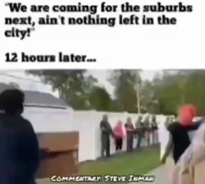 These rioters are so polite.  I wonder why? 