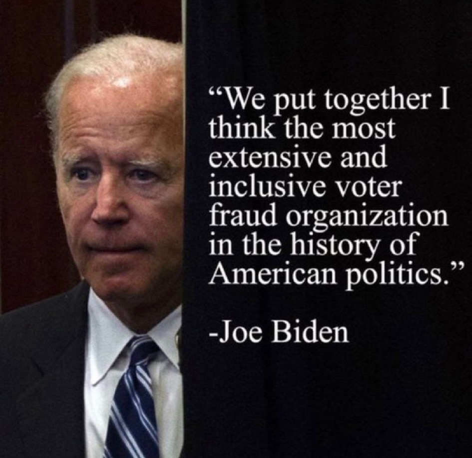 Who cares if he really intended to say this? Truer words have never been spoken! #2000Mules
