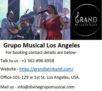 Grand Live Latin Grupo Musical Los Angeles Versatile band.
Grand Latin Band is one of the most maste...