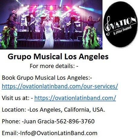 Hire Versatile Ovation Grupo Musical Los Angeles.

Ovation Latin Band is the best Live Latin band se...