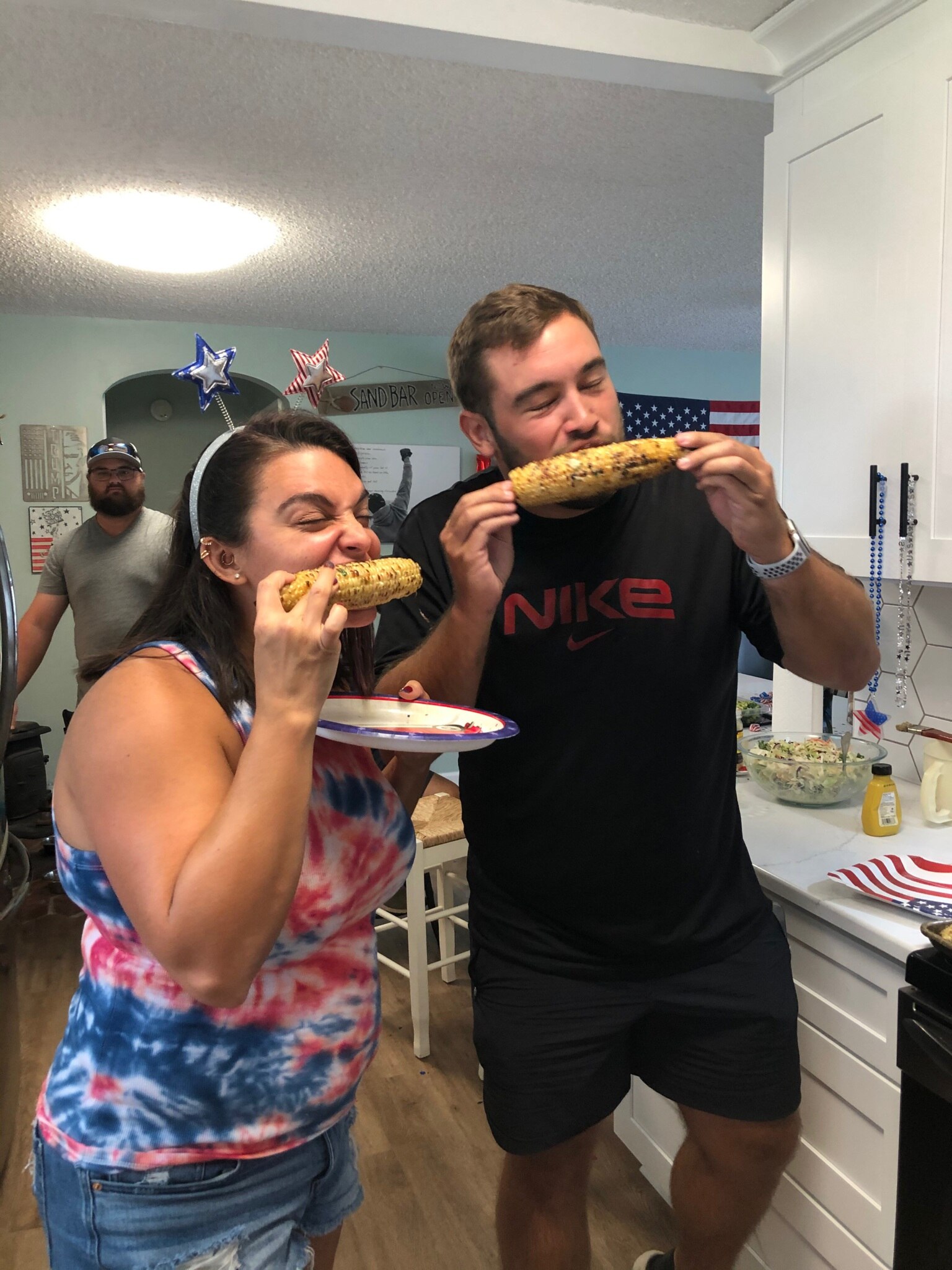 Independence Day and Street corn! Nailed it! 