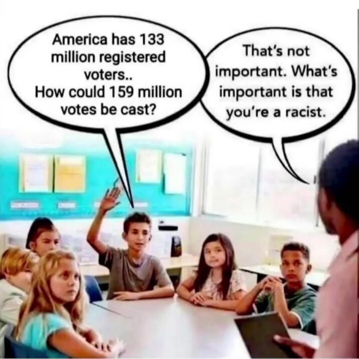 When in doubt, throw racism about.  🤡