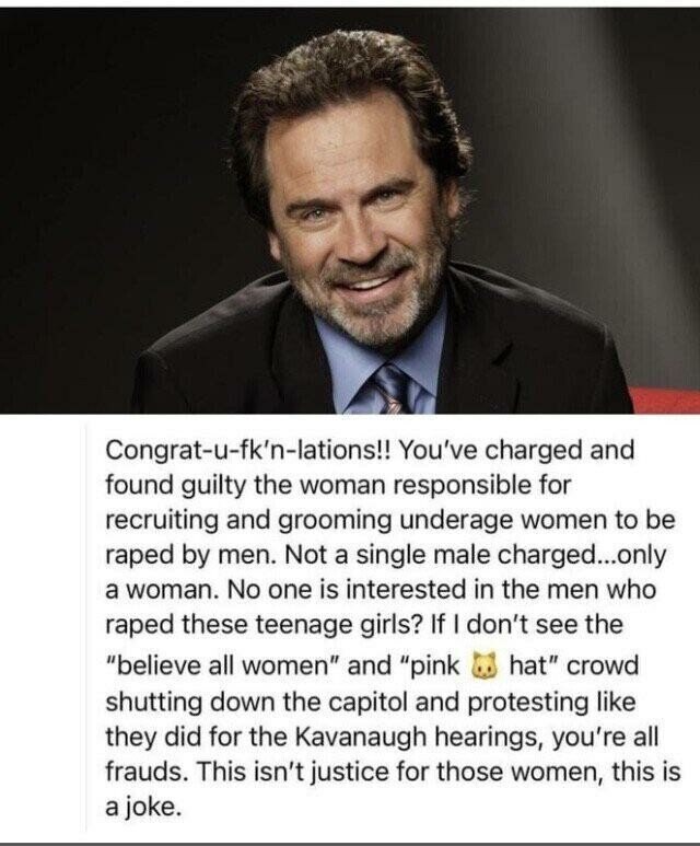 #GhislaineMaxwell  TRUTH from Dennis Miller.