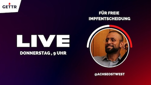 Wir begleiten die 1. Bundestagsberatung zur Impfpflicht live mit der Kundgebung am Brandenburger Tor!