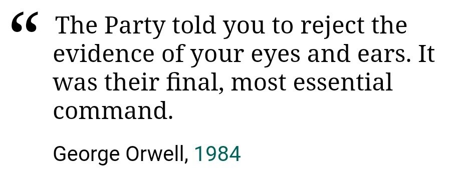 "This isn't a recession."

"There was no election fraud."

"The 'vaccines' are vaccines."

"Men can ...