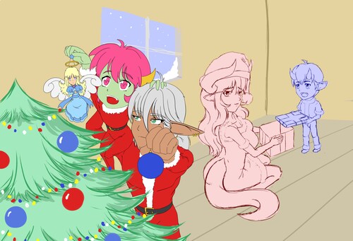 WIP - Xmas 2021
Running late on getting this done. 

Looking for more of my art then go here -> h...