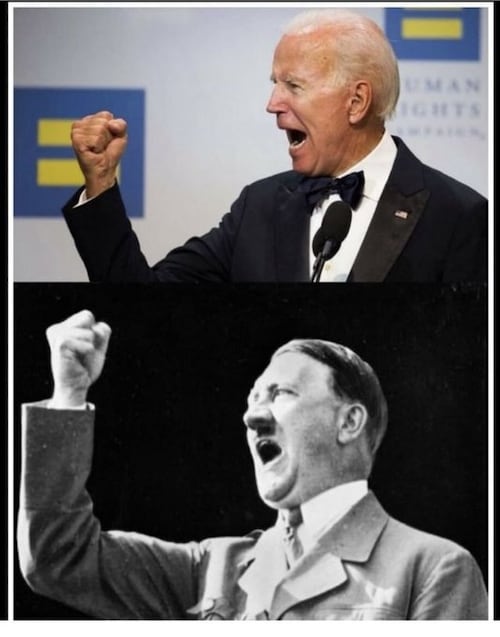 Biden-the new Hitler.