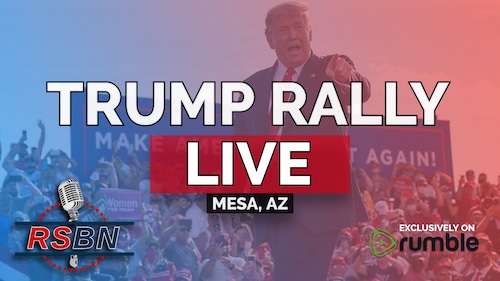LIVE: PRESIDENT DONALD TRUMP HOLDS SAVE AMERICA RALLY IN MESA, AZ 10/9/22