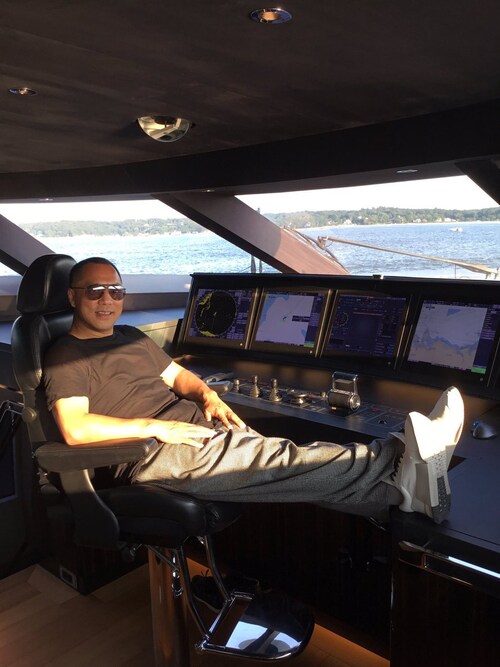 應推友要求发几张船上照片！  