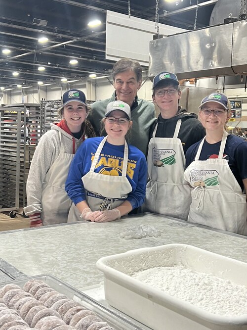 I had such a great time meeting so many wonderful people at the PA Farm Show today! #PAFarmShow  