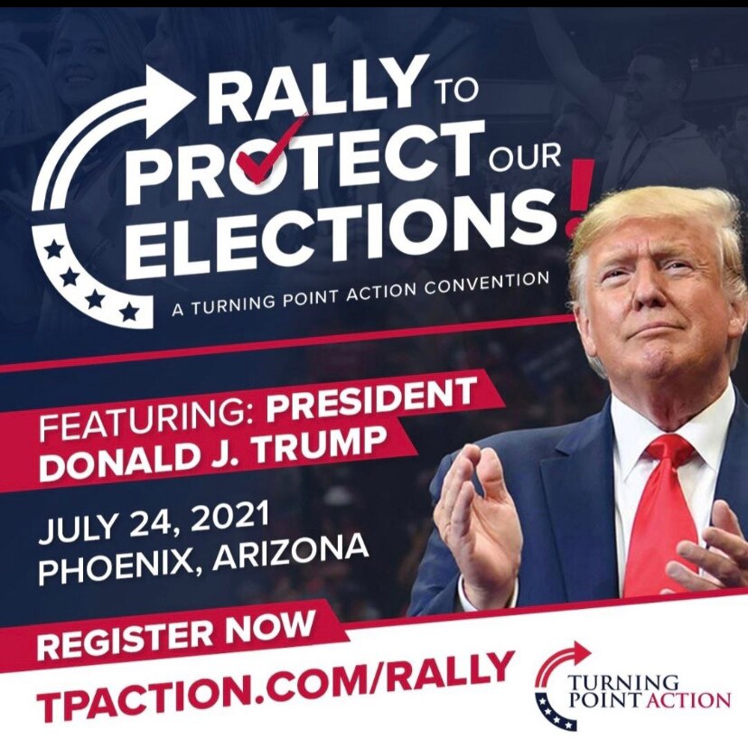 ◆世界が変わる！闇から光への歓喜のトランペットが鳴り渡る！それは7月24日フェニックスで巻き起こる！
Trump RALLY in Phoenix 
---------------------
フェニ...