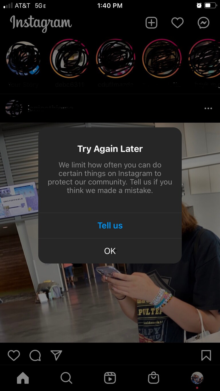 They’re testing things out. I don’t even post political content on my personal account.