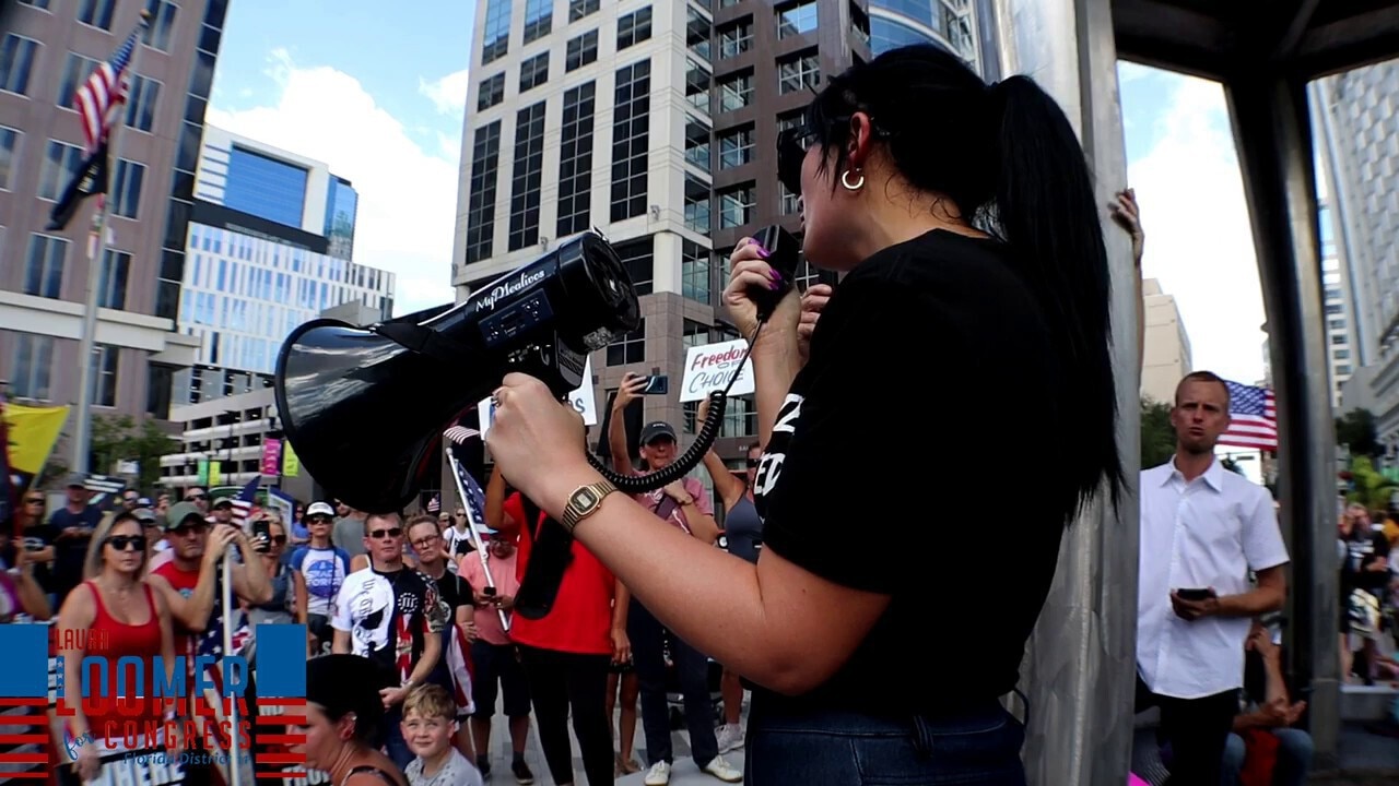 WATCH: Today I gave a speech at the Florida Freedom Rally in Orlando, FL where I marched with patriots gassing medical tyranny and communist COVID vaccine mandates. 

I will relentlessly FIGHT for you in Congress, consequences be damned! 

#LauraLoomerForCongress 

