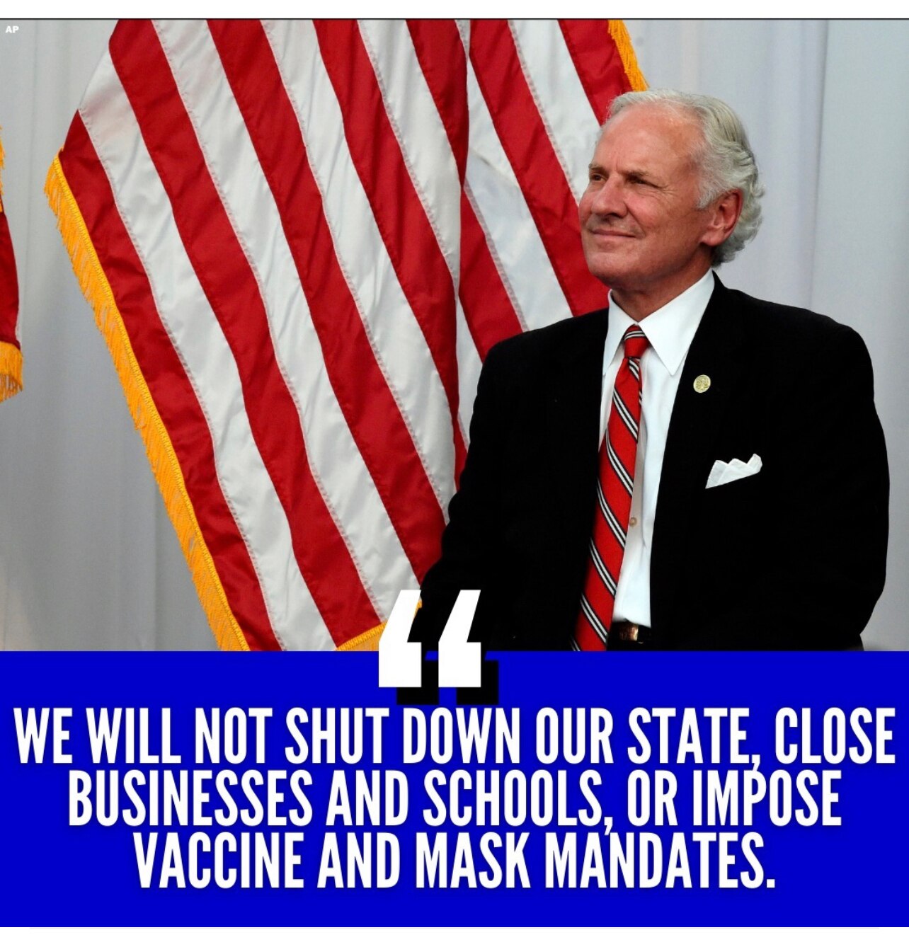 Thank you to the great Governor of South Carolina. 