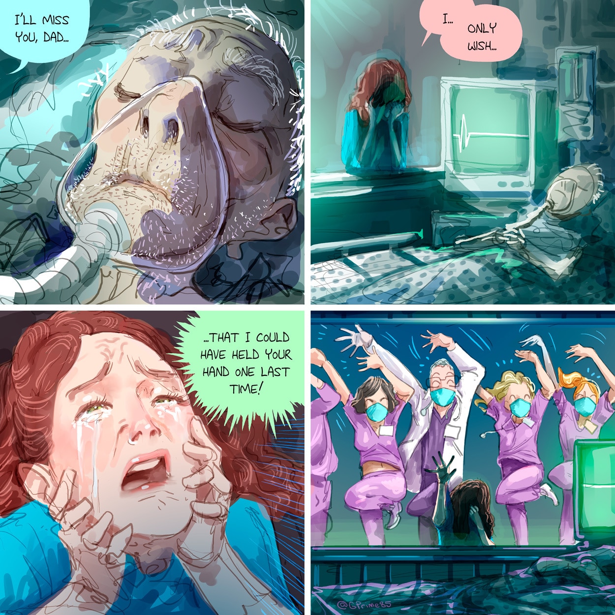 Love this mans artwork. Try to save and share when I can. @GPrime85 is the artist behind them. These were some of my favorite from last year since I can relate to the second one the best due to past experiences. 