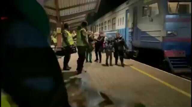 WATCH: Poland is greeting the Ukrainian refugees with food and toys for the children as they come of...