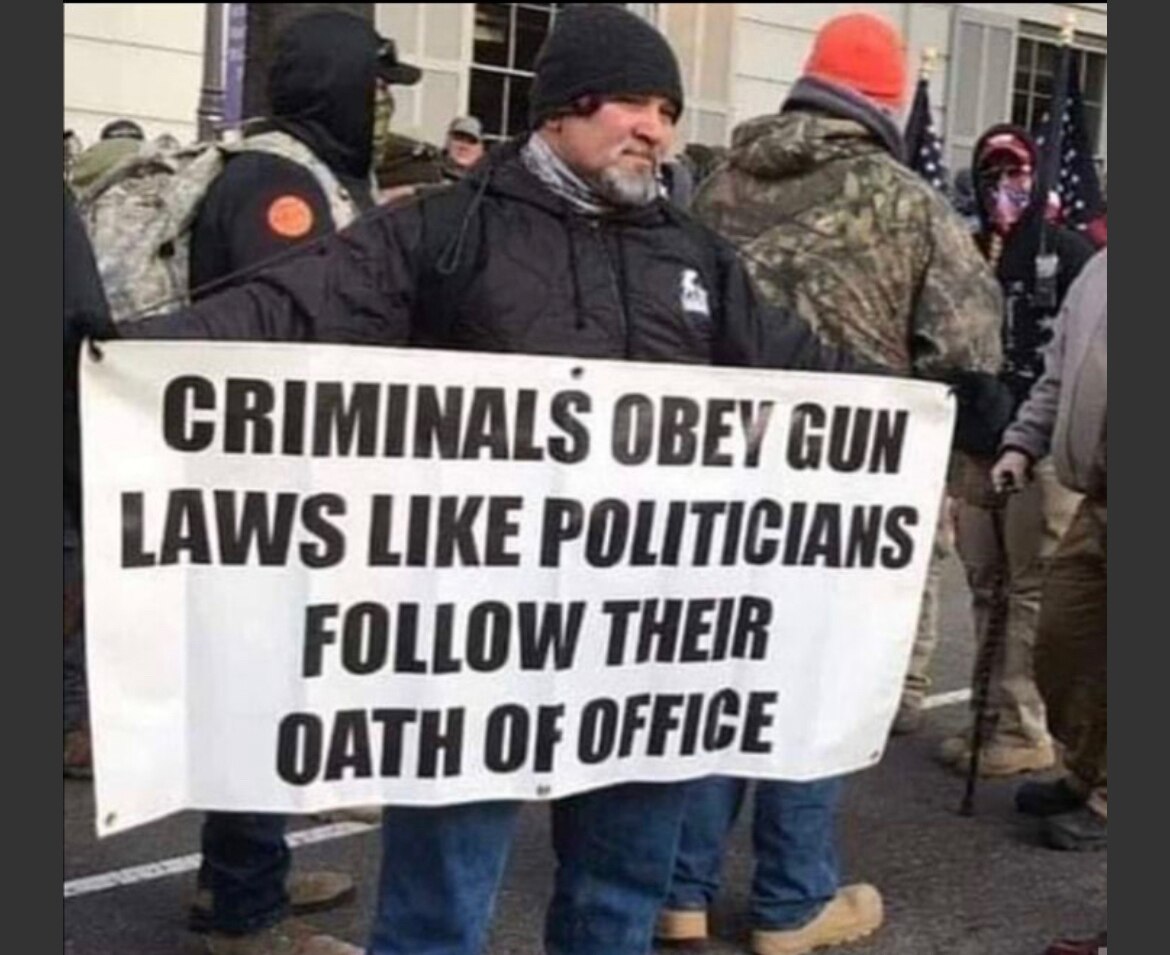 Just sayin’ 

#shallnotbeinfringed 