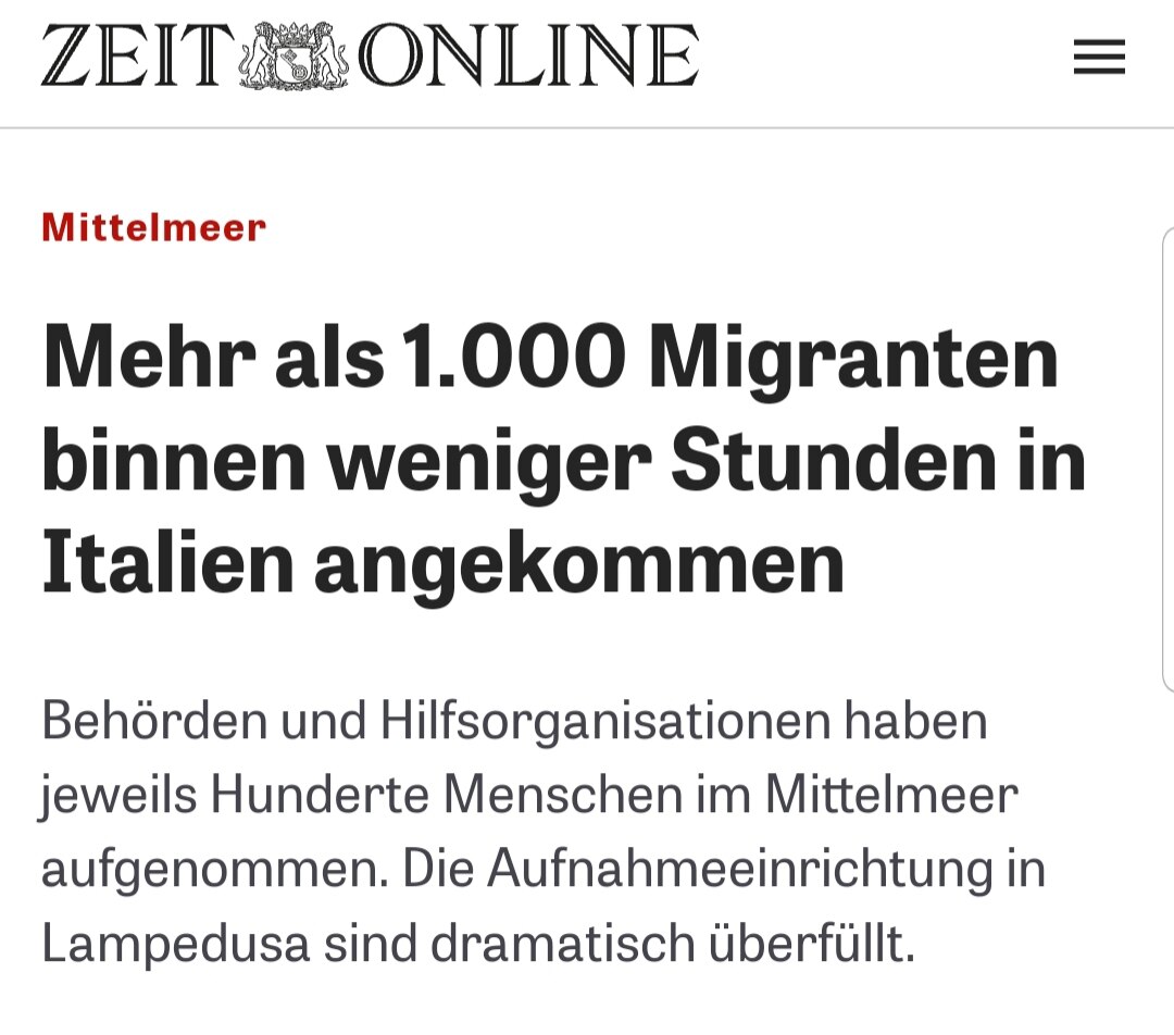 Hereinspaziert, hereinspaziert . . .

https://www.zeit.de/gesellschaft/zeitgeschehen/2022-07/mehr-migranten-italien-mittelmeer-tote