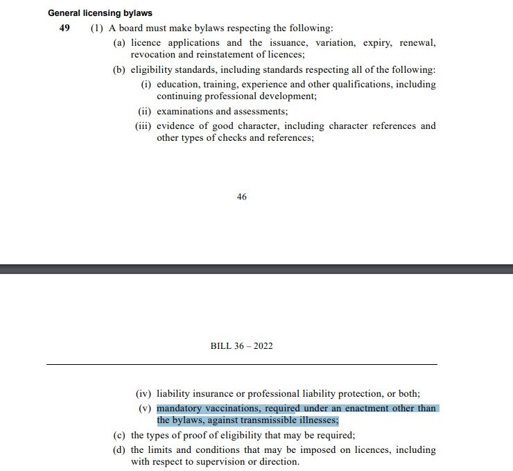 🔥 British Columbia BILL 36 will make COVID-19 Vaccinations MANDATORY permanently! 🔥

BILL 36 is ve...