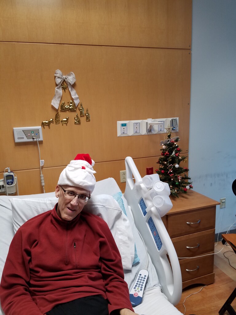 Hello Patriots! You've not heard from me for awhile, but for good reason. My husband was diagnosed with Multiple Myeloma on September 12. We've spent 2 mon