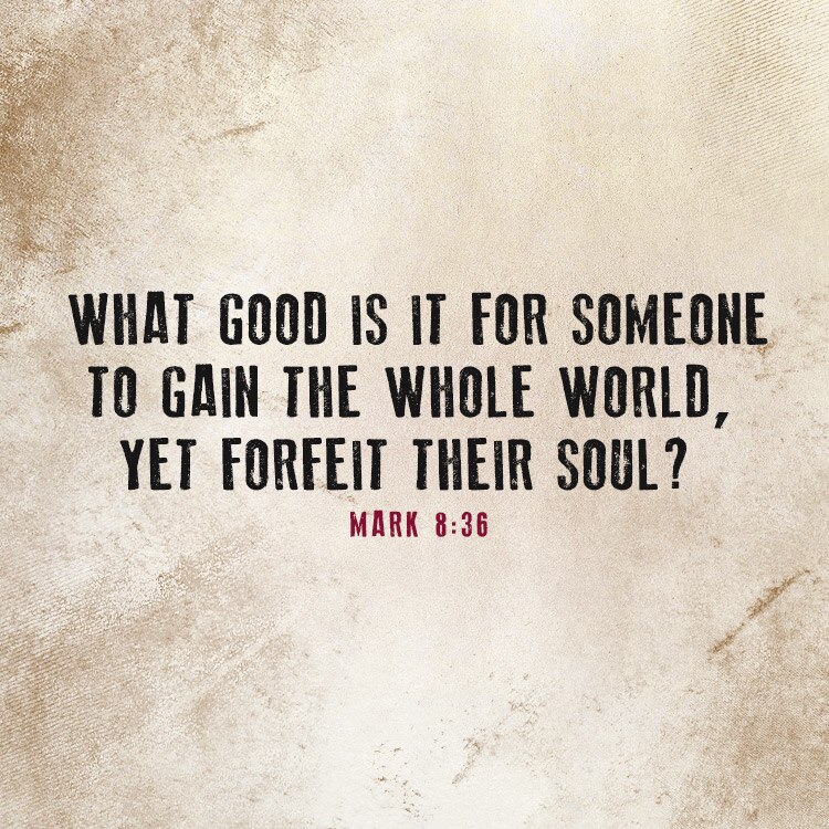 A good reminder to us all from scripture 