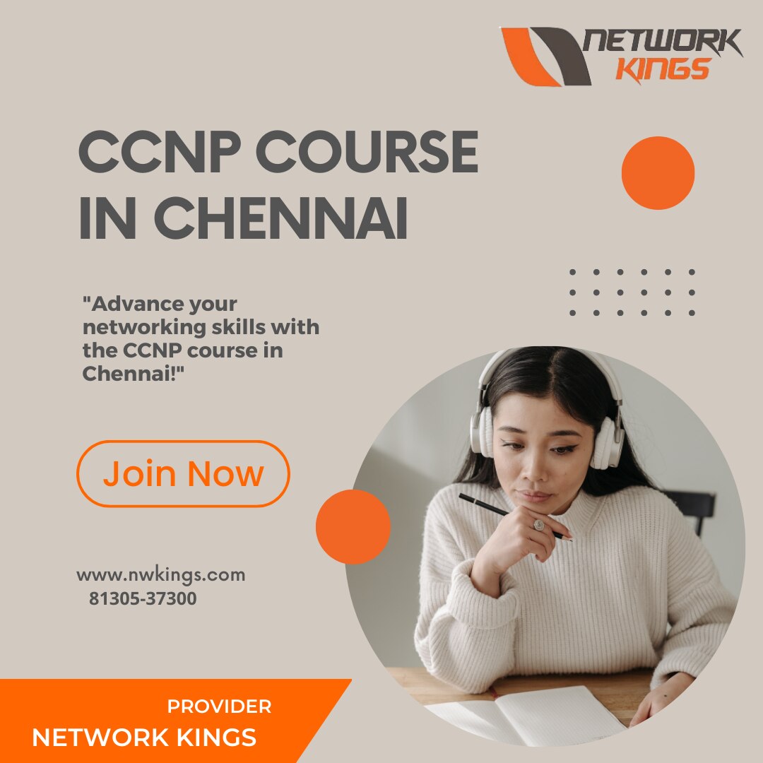 BEST CCNP COURSE IN CHENNAI:
Looking for the Best Platform to Join the CCNP course in Chennai? Netwo...