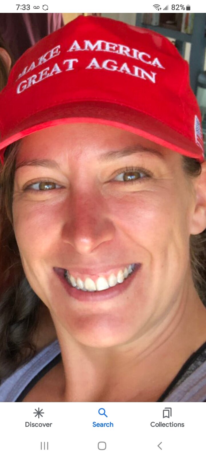 This is the only person who was killed on JANUARY 6....

SAY HER NAME........

ASHLEY BABBITT..........