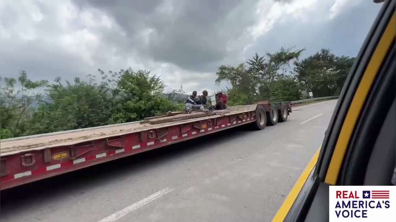 Wow! Planes, trains, automobiles and even the back of a flatbed semi-truck; illegals are heading nor...