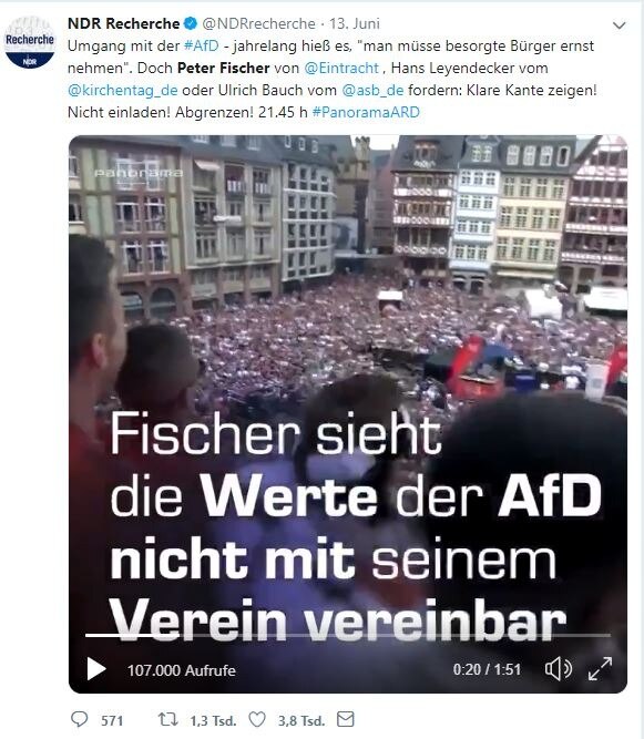 +++ Fischer bestrafen !!! +++

Wie widerlich hat #PeterFischer doch stets gegen die einzige verblieb...