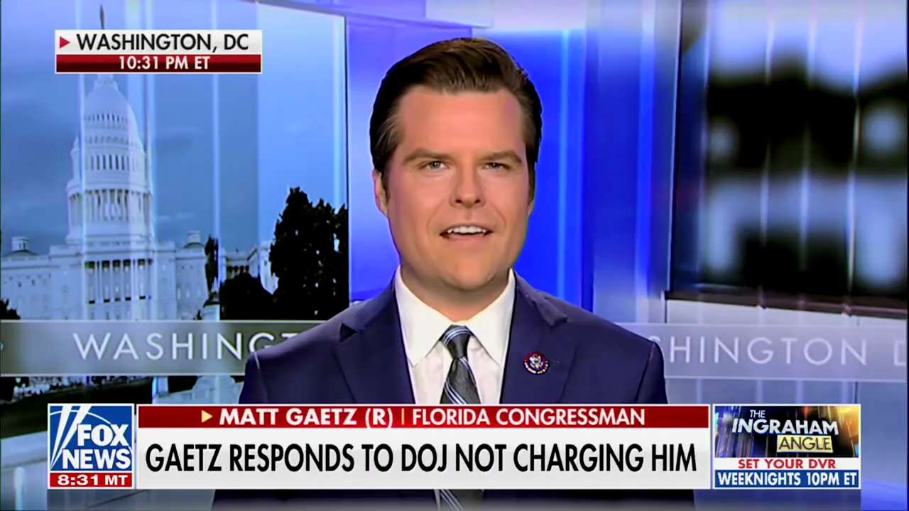 The Fake News media endlessly propagandized my life and told lies about me because I’m effective at impacting legislation.

They always come for the fighters. We all have to watch our back because that’s where the target is.

WATCH: https://rumble.com/v29psqe-fox-news-smear-campaign-against-gaetz-goes-down-in-flames.html