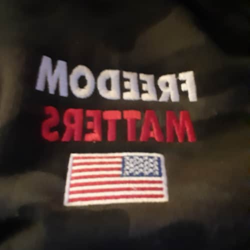 I'm a Christian and love my country.  I appreciate honesty and my Freedom.