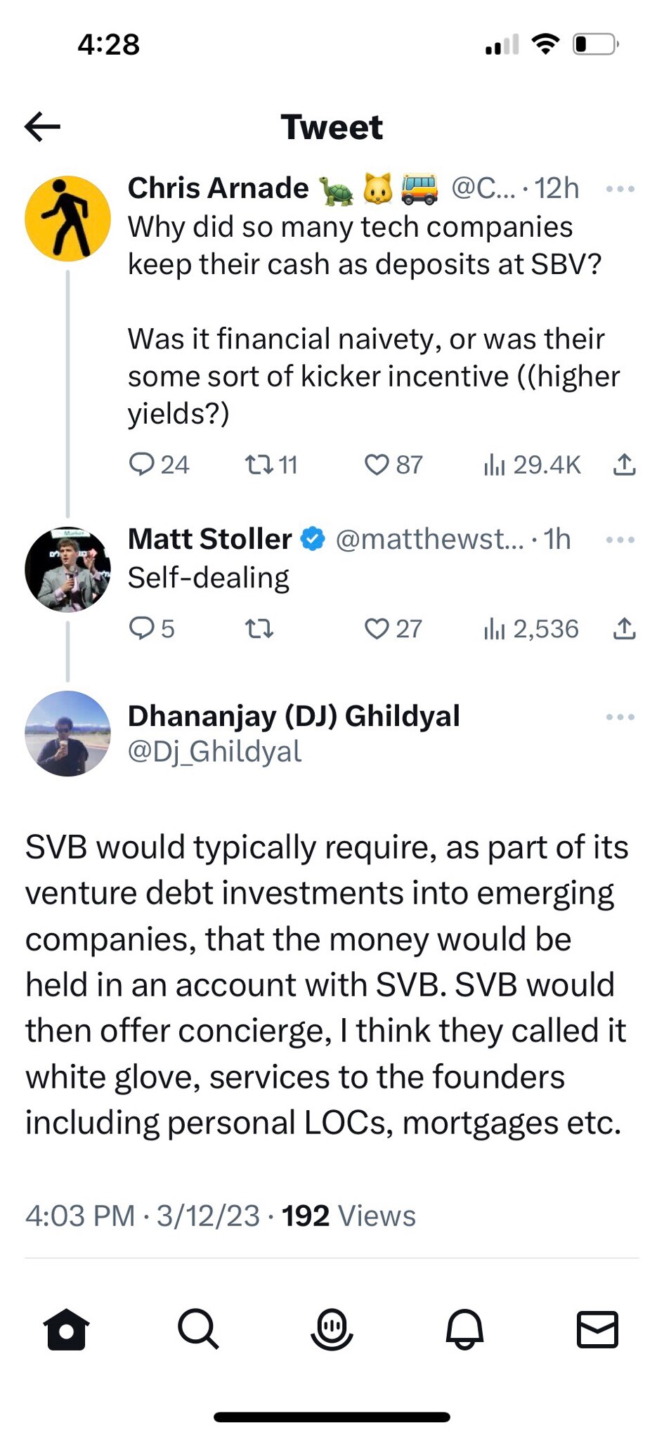 Self Dealing Among Your Betters Leads to a Taxpayer Bailout…
Does MAGA get sweetheart loans and mort...