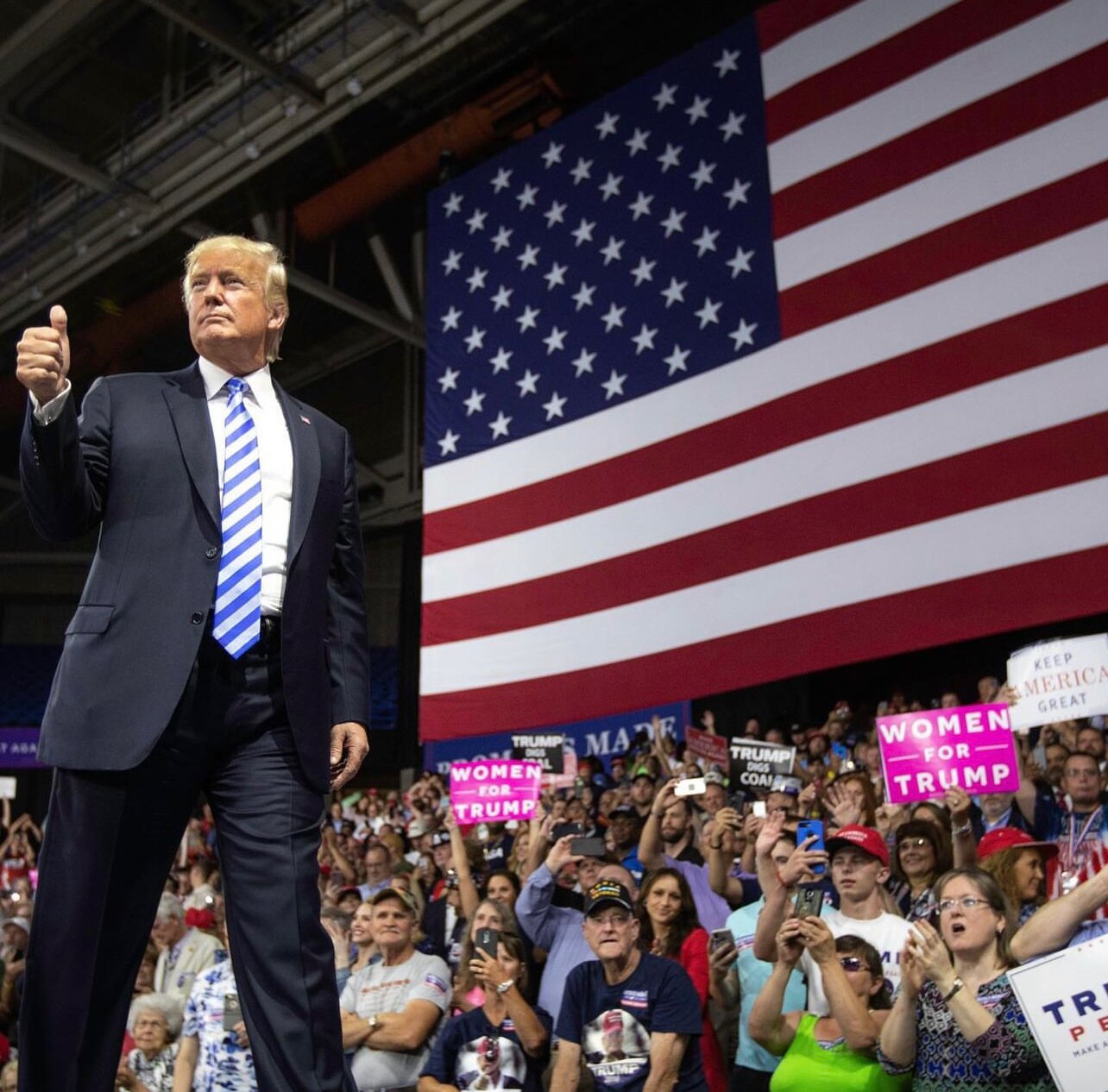 Heavenly Father, I lift up President Trump to You now. Thank You that Your anointing is upon him to ...