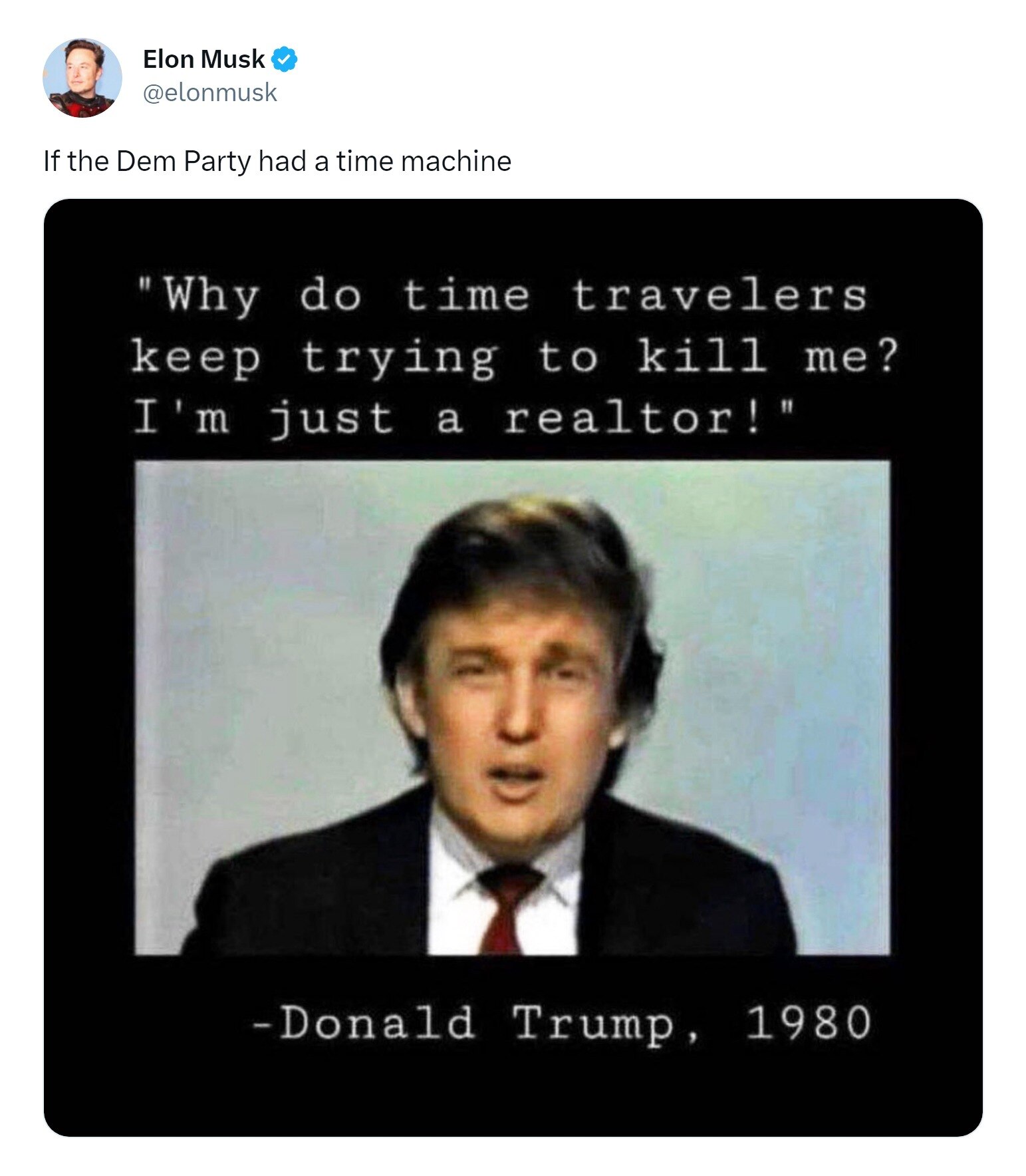 View il Donaldo Trumpo's post on GETTR. Join the discussion, share your thoughts, and connect with the community.