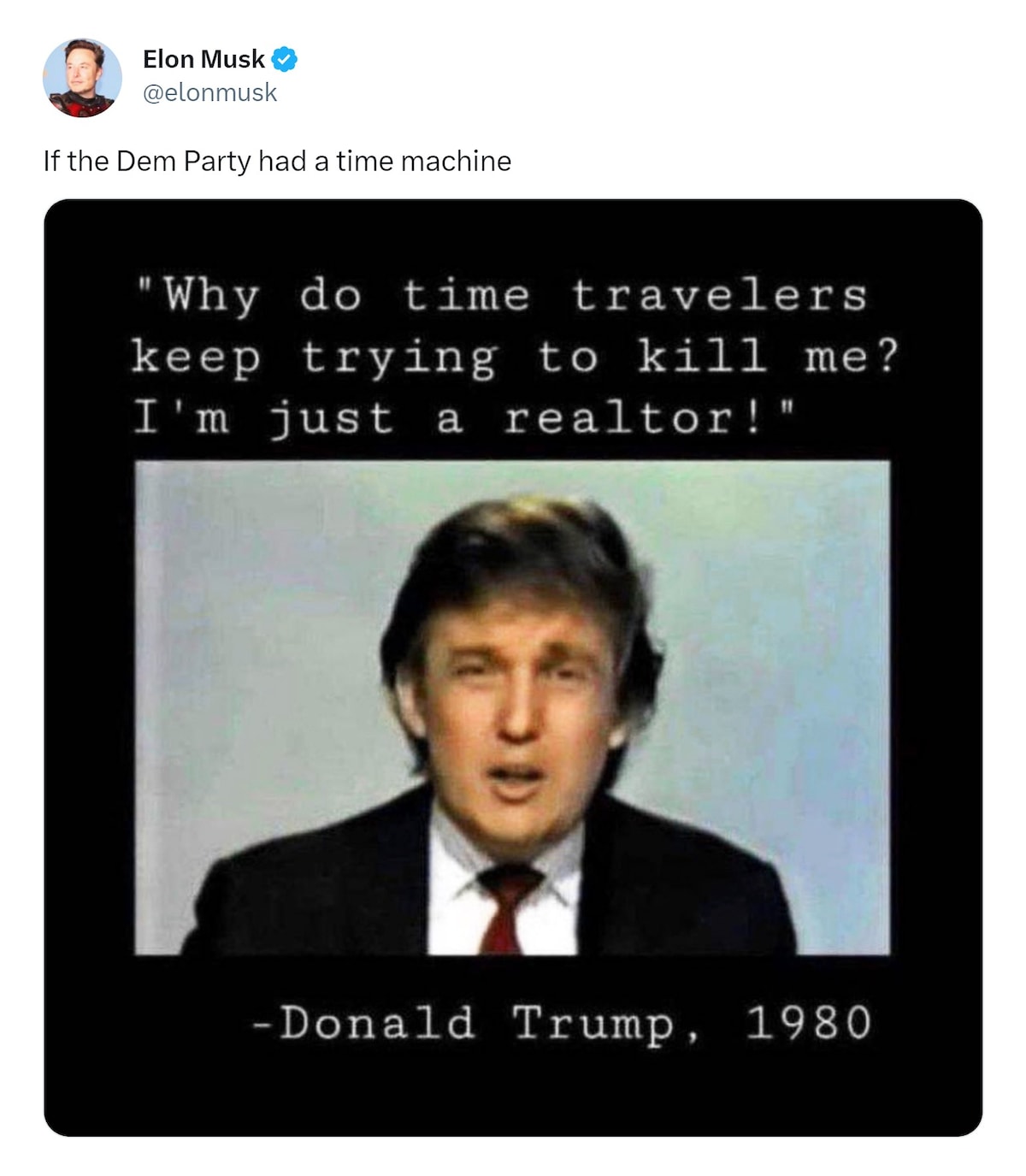 View il Donaldo Trumpo's post on GETTR. Join the discussion, share your thoughts, and connect with the community.