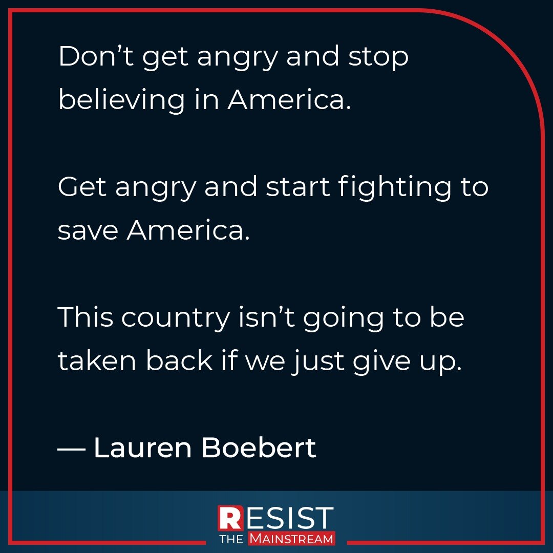 Never stop believing in the American dream.
