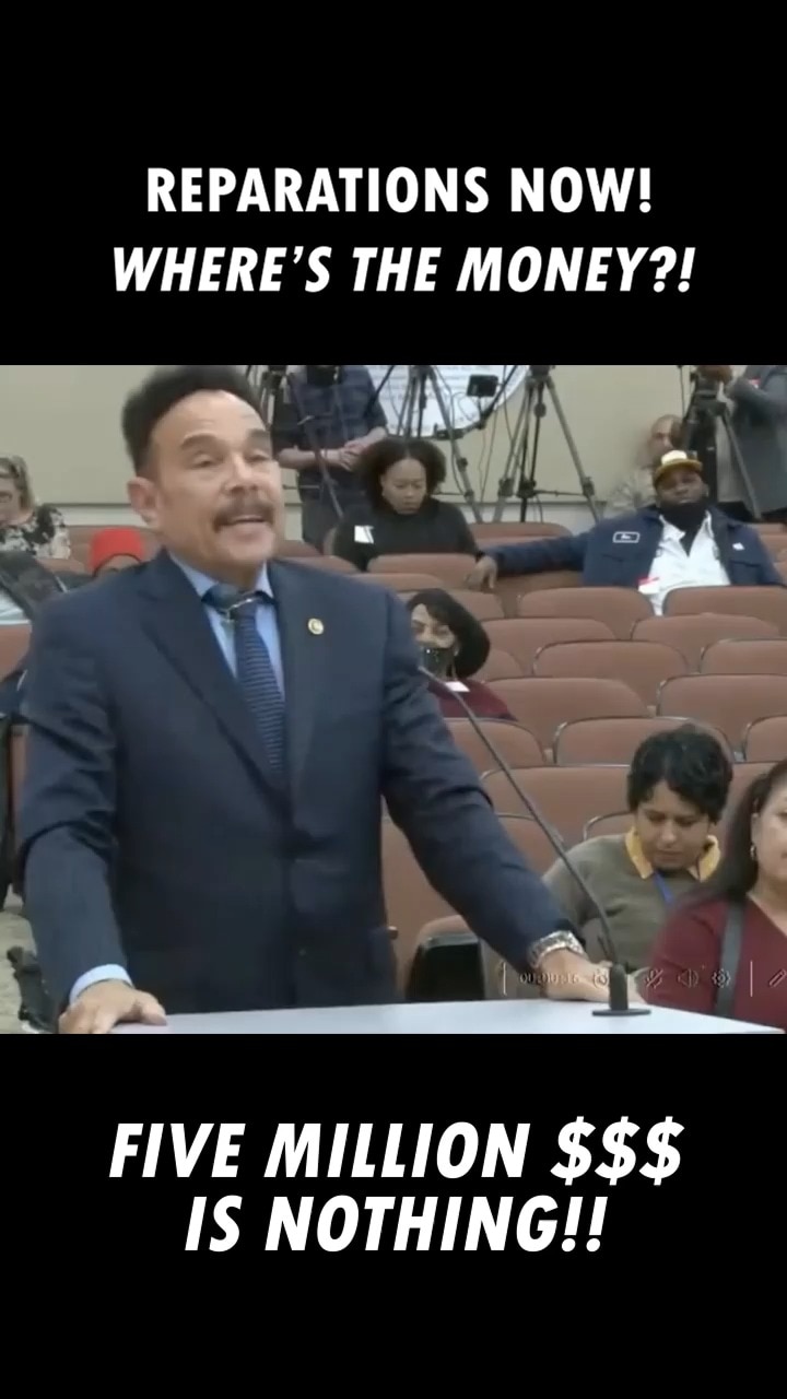 Reparations - "FIVE Million Dollars Is NOTHING!!"