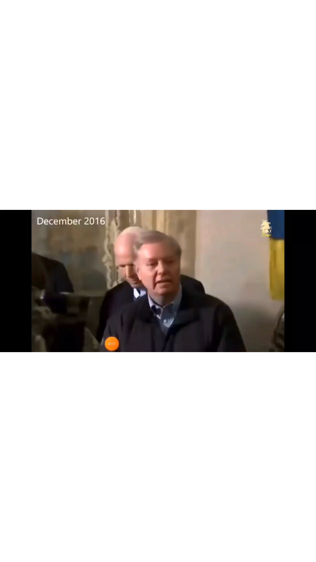 What was John McCain and Lindsey Graham doing in Ukraine in 2016? And why didn't they want President...