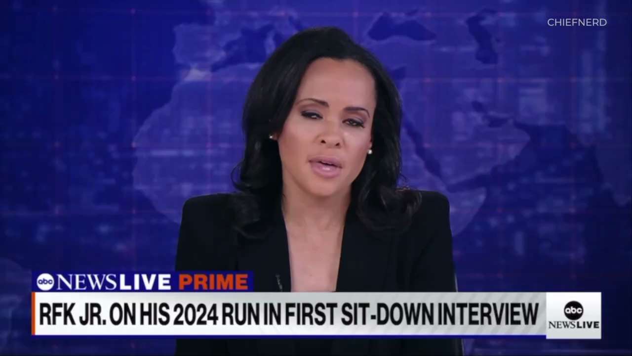 NEW – ABC News Censors Robert F. Kennedy Jr During His Primetime Interview, Citing 'False Claims' Ab...