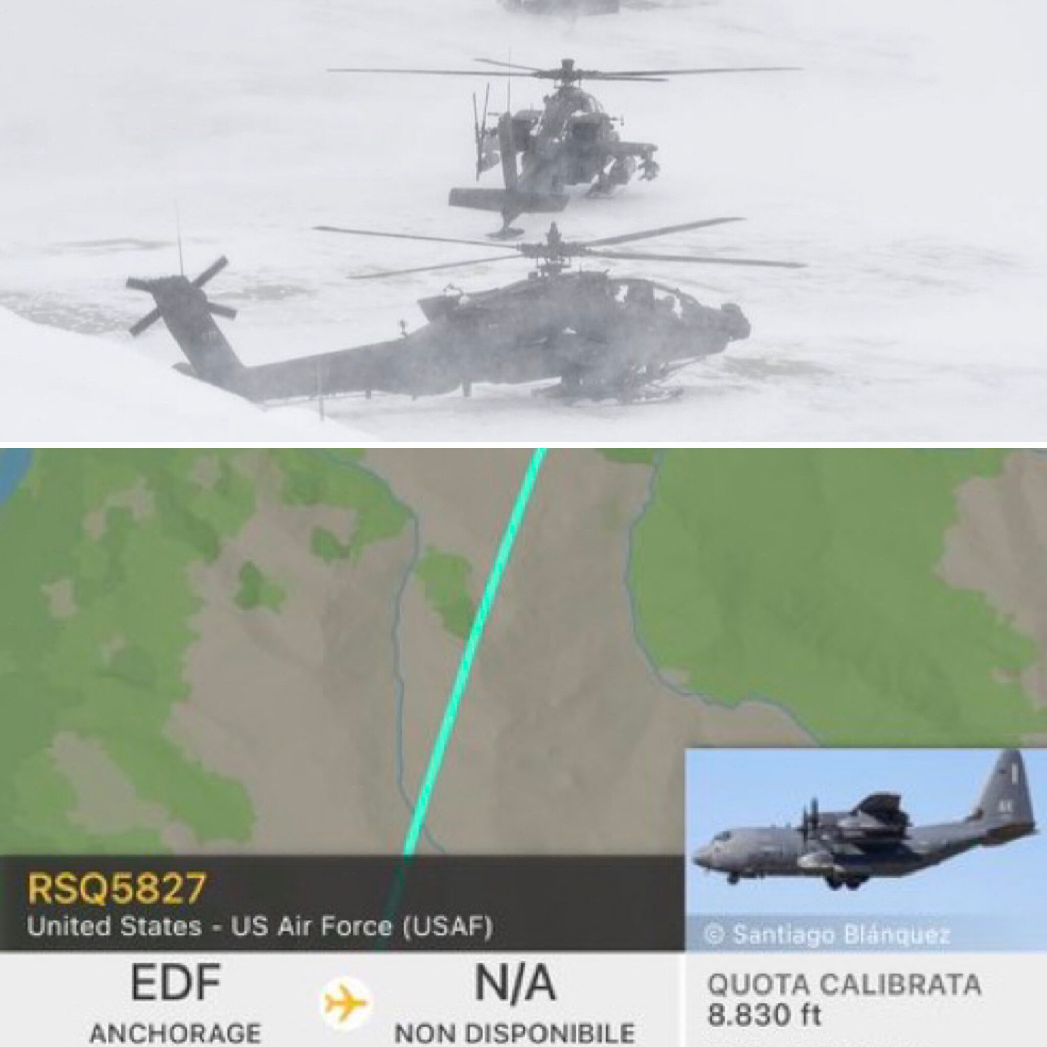 🇺🇸 — News: 2 U.S. Army Apache helicopters carrying two people crash near Healy, Alaska. No word on...